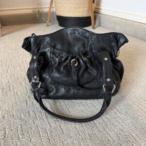 Like New: B. Makowsky Leather Handbag Purse